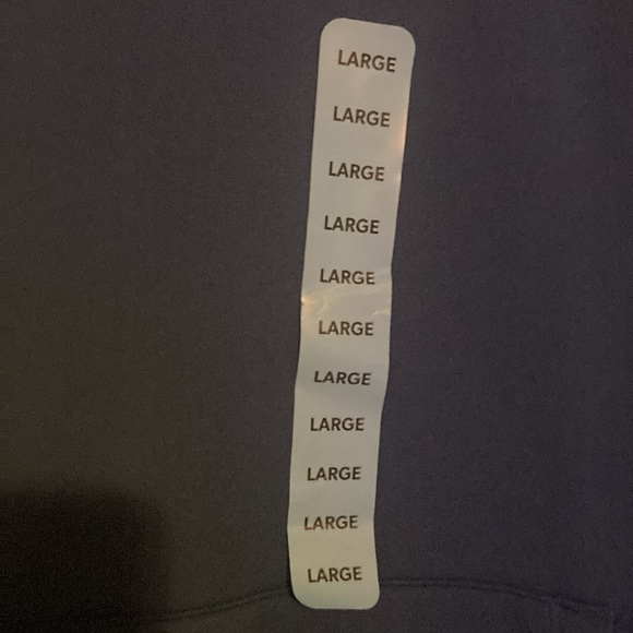 NWT! MENS fleece hoodie size large - Picture 3 of 6